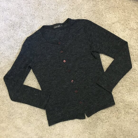 Vintage 90s Made in Canada Garage Button Up Cardigan - Picture 11 of 15